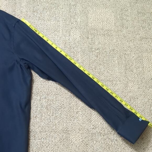 COOGI Classic Long Sleeve Button Up Shirt Men's XL / 17-34/35 Blue French Cuffs - Picture 5 of 8